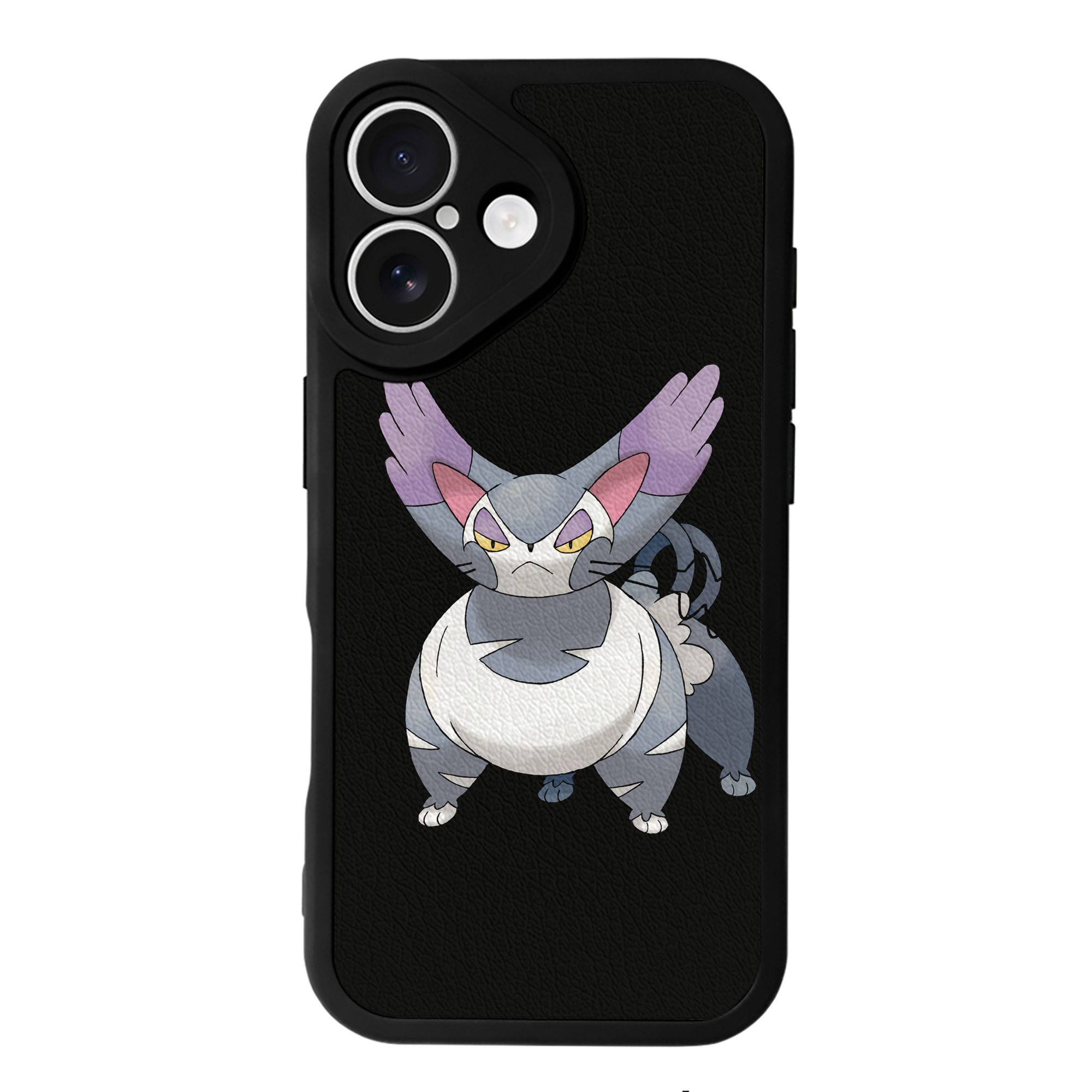 （画像用） ポケットモンスター Pokémon 【iPhone 16シリーズ対応】シリコンスマホケース（レザー調） 材質：シリコン